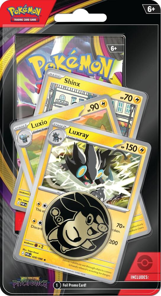 Pitch Black Premium Checklane Blister Luxray Line