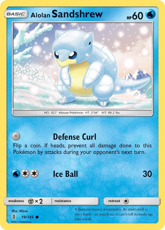 Alolan Sandshrew (19/145) [SM Guardians Rising]
