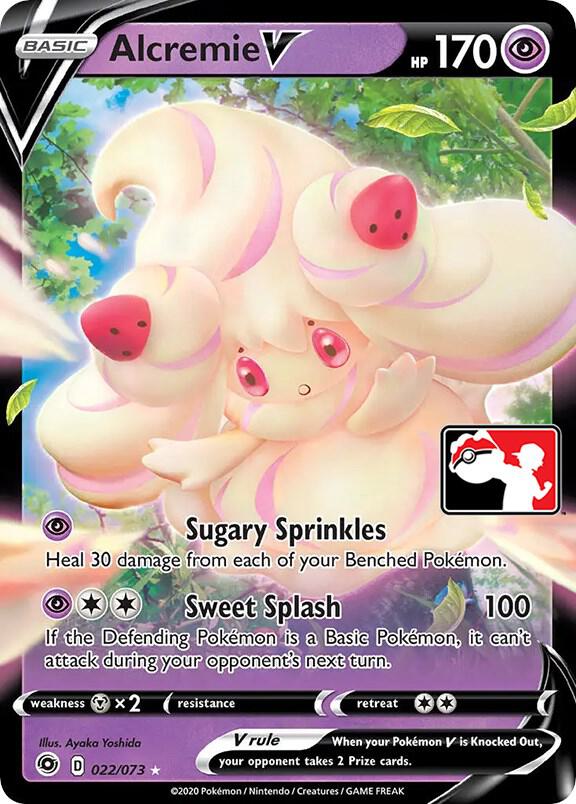 Alcremie V - 022/073 [Prize Pack Series Cards]