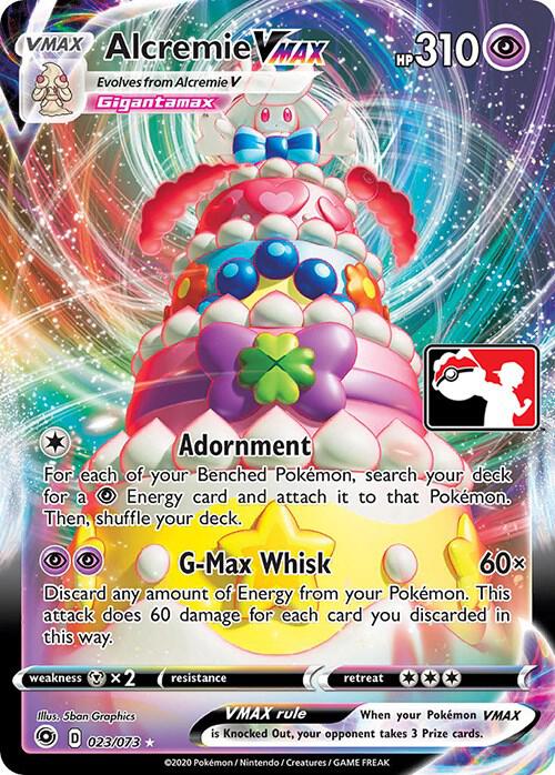 Alcremie VMAX - 023/073 [Prize Pack Series Cards]