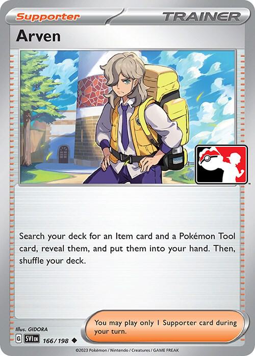 Arven - 166/198 [Prize Pack Series Cards]