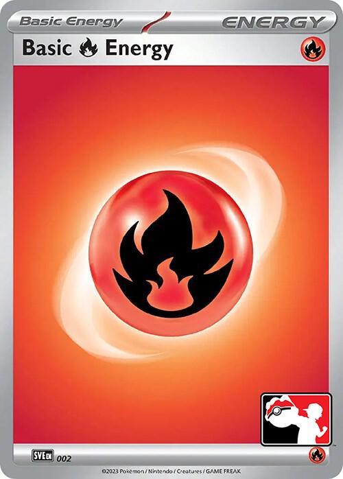 Basic Fire Energy - 002 [Prize Pack Series Cards]