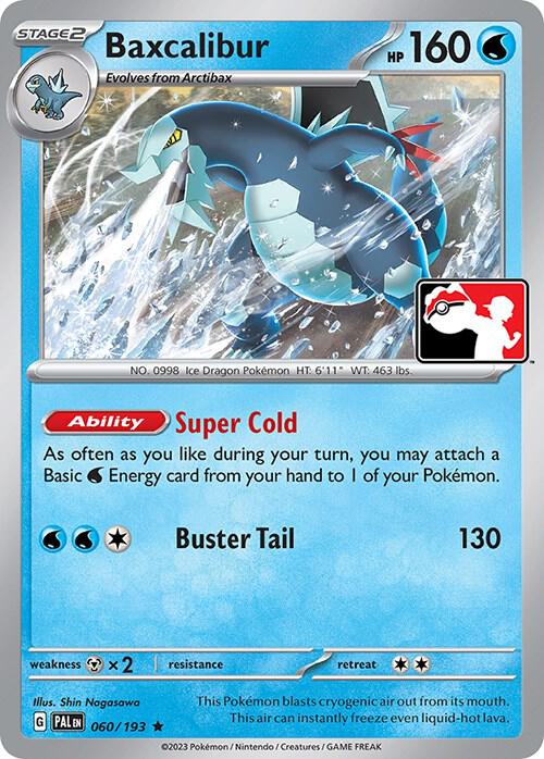 Baxcalibur - 060/193 [Prize Pack Series Cards]