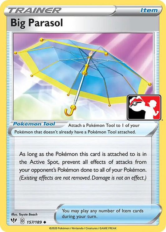 Big Parasol - 157/189 [Prize Pack Series Cards]