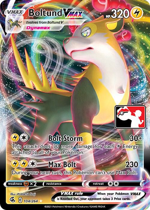 Boltund VMAX - 104/264 [Prize Pack Series Cards]