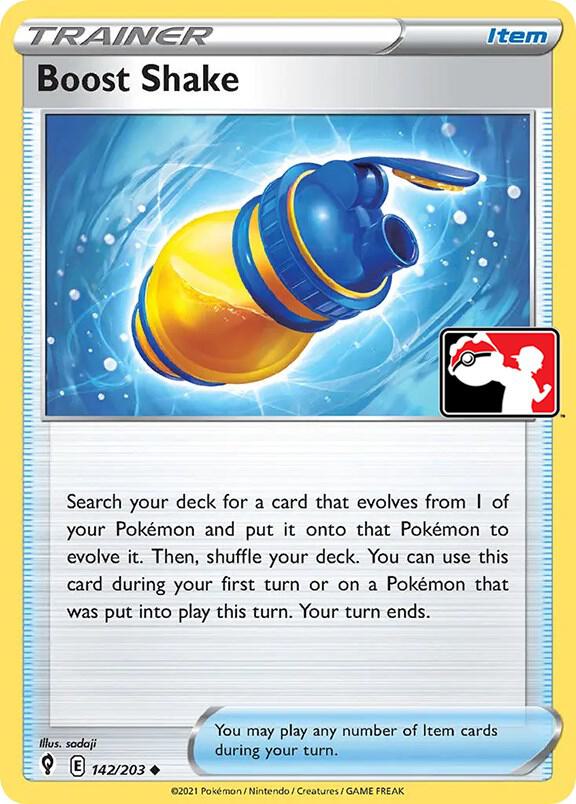 Boost Shake - 142/203 [Prize Pack Series Cards]
