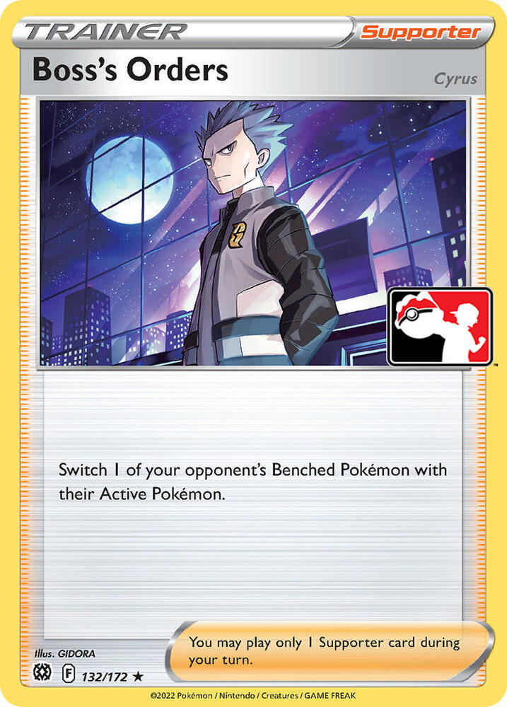 Boss's Orders [Cyrus] - 132/172 [Prize Pack Series Cards]