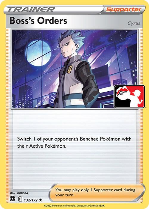 Boss's Orders - 132/172 [Prize Pack Series Cards]