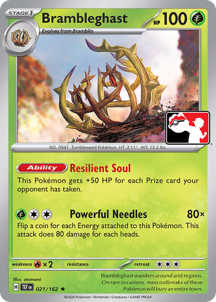 Brambleghast - 021/162 [Prize Pack Series Cards]