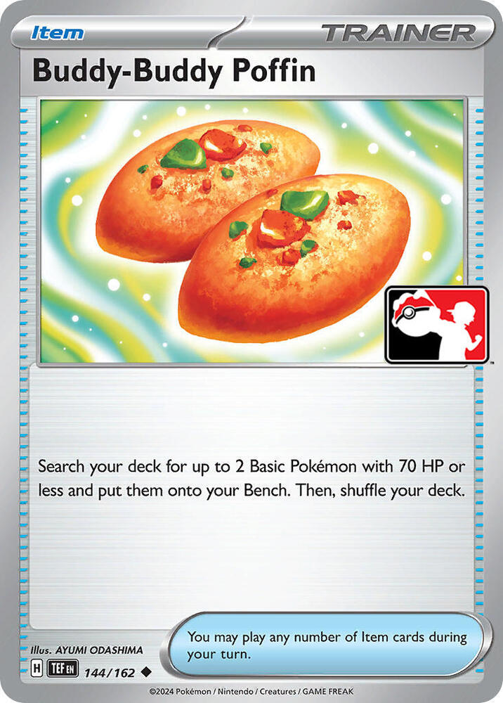 Buddy-Buddy Poffin - 144/162 [Prize Pack Series Cards]