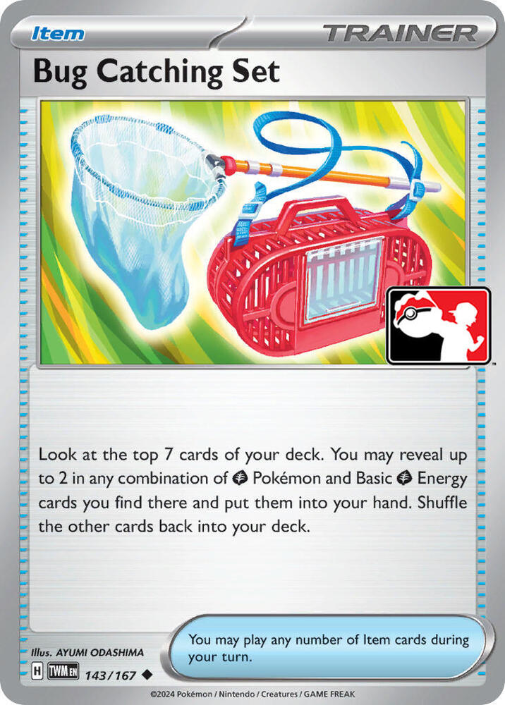Bug Catching Set - 143/167 [Prize Pack Series Cards]