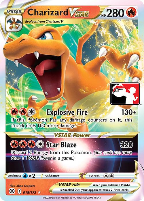 Charizard VSTAR - 018/172 [Prize Pack Series Cards]