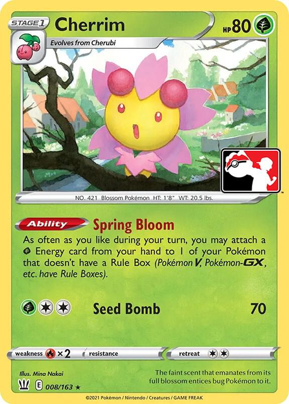 Cherrim - 008/163 [Prize Pack Series Cards]