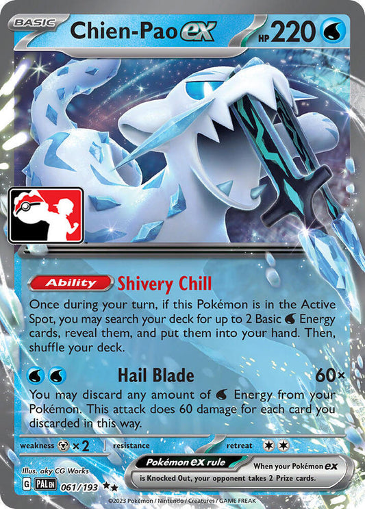 Chien-Pao ex - 061/193 [Prize Pack Series Cards]