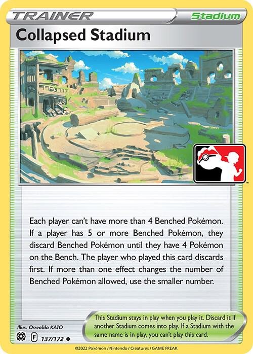 Collapsed Stadium - 137/172 [Prize Pack Series Cards]