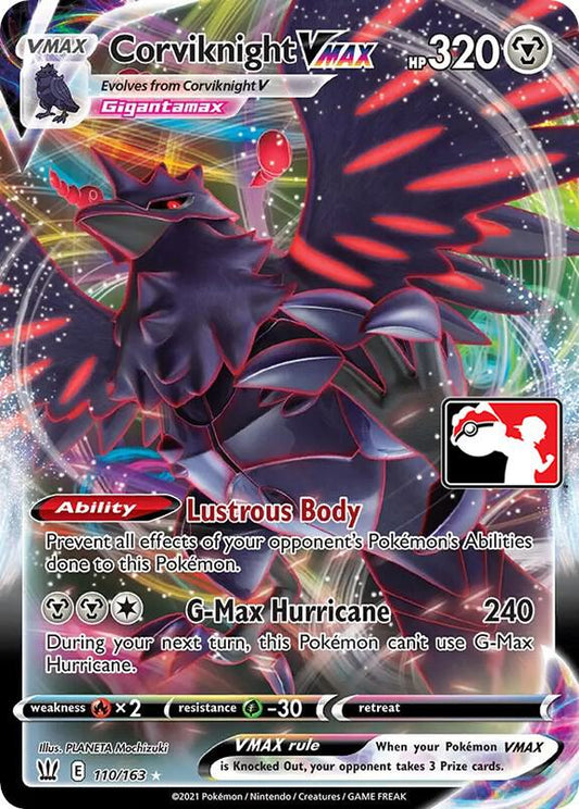 Corviknight VMAX - 110/163 [Prize Pack Series Cards]