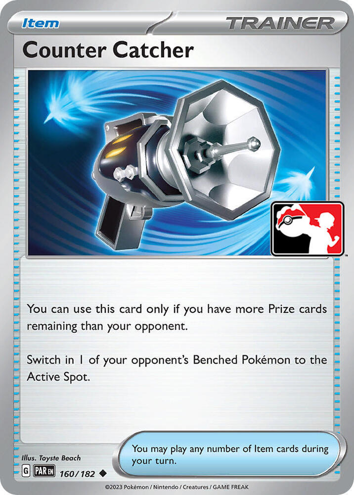 Counter Catcher - 160/182 [Prize Pack Series Cards]