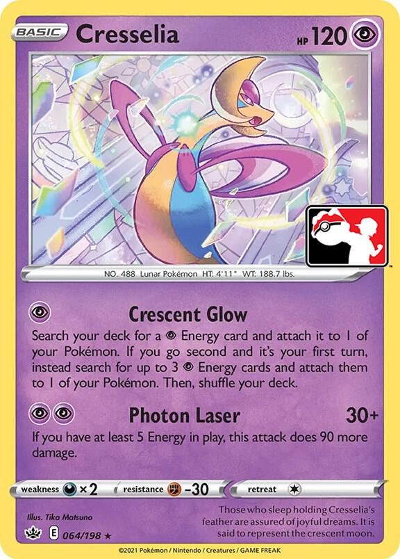 Cresselia - 064/198 [Prize Pack Series Cards]