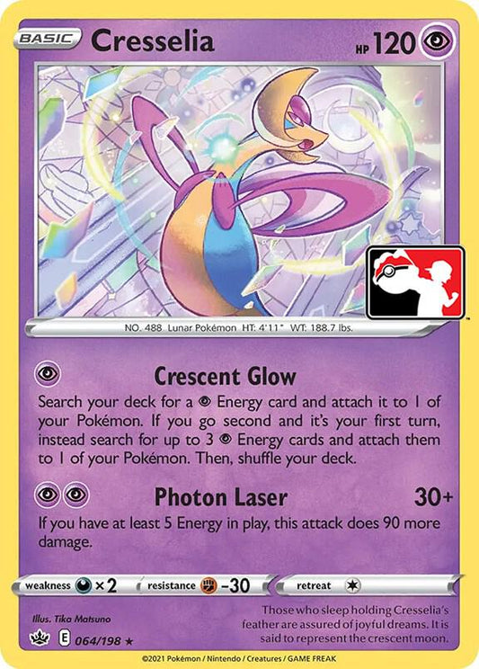 Cresselia - 064/198 [Prize Pack Series Cards]