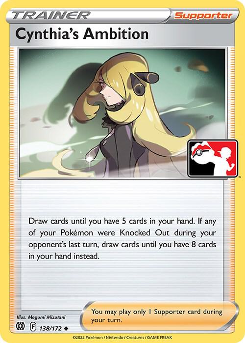 Cynthia's Ambition - 138/172 [Prize Pack Series Cards]