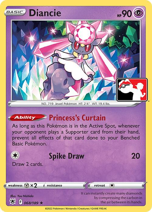 Diancie - 068/189 [Prize Pack Series Cards]