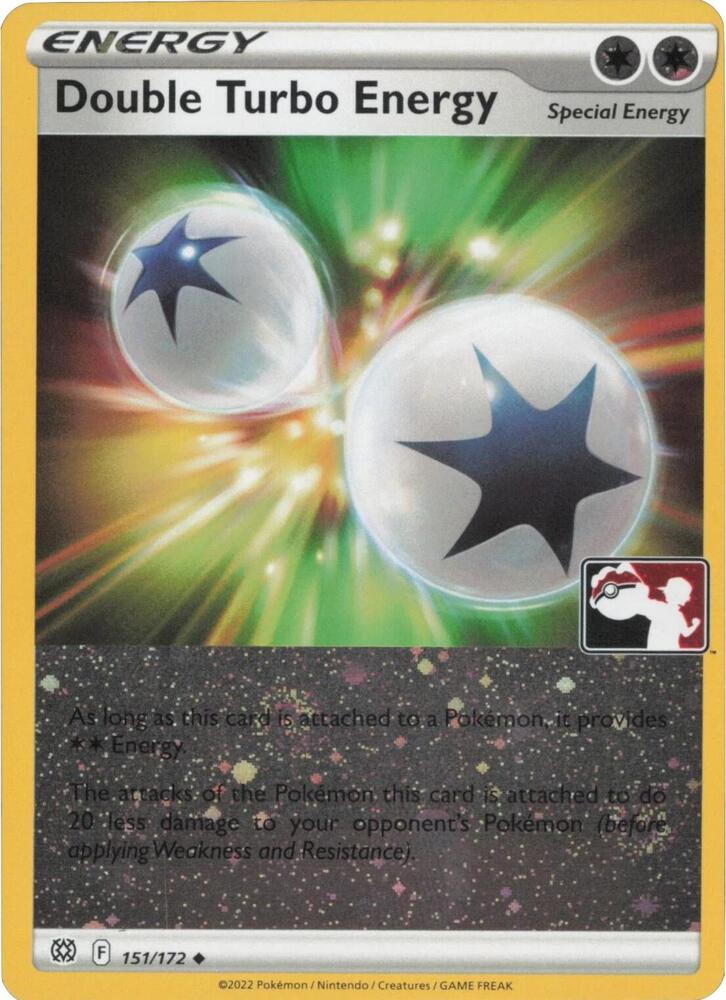Double Turbo Energy - 151/172 (Cosmos Holo) [Prize Pack Series Cards]