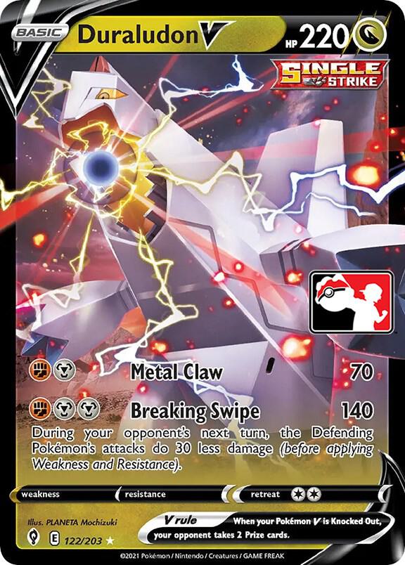 Duraludon V - 122/203 [Prize Pack Series Cards]