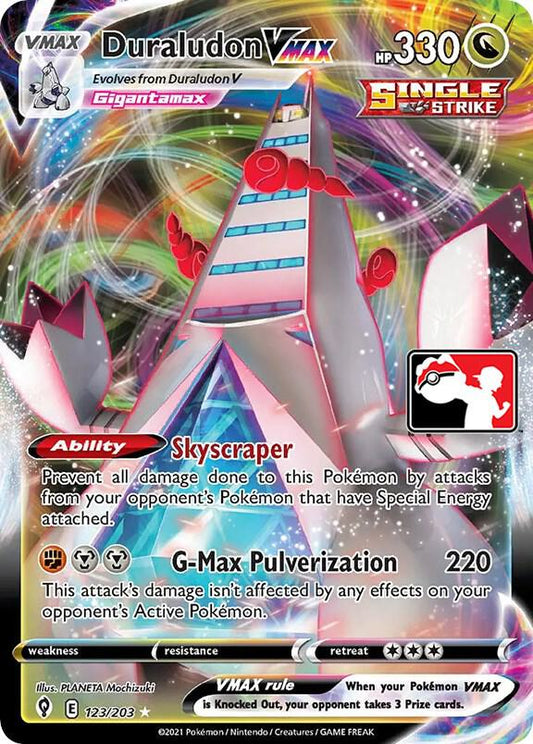 Duraludon VMAX - 123/203 [Prize Pack Series Cards]