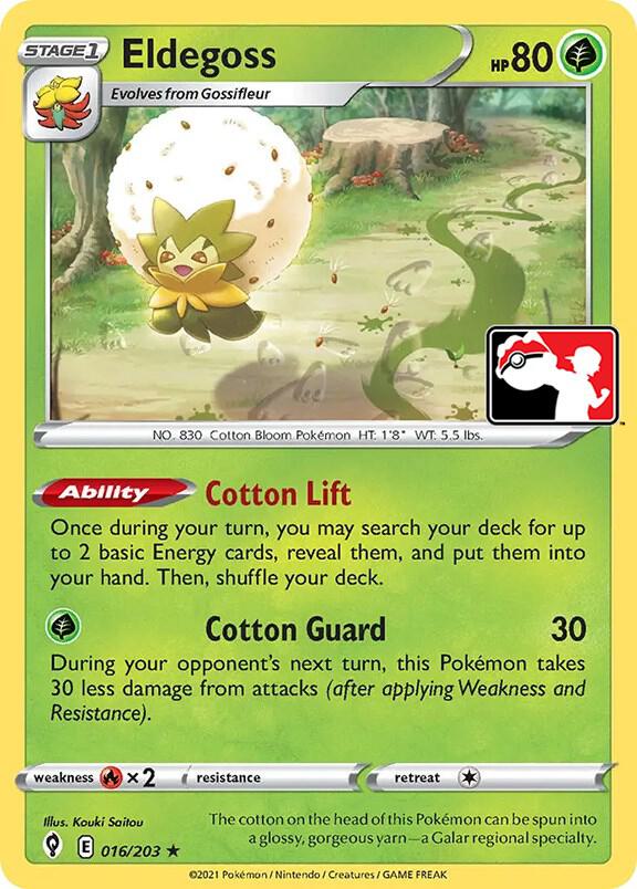 Eldegoss - 016/203 [Prize Pack Series Cards]