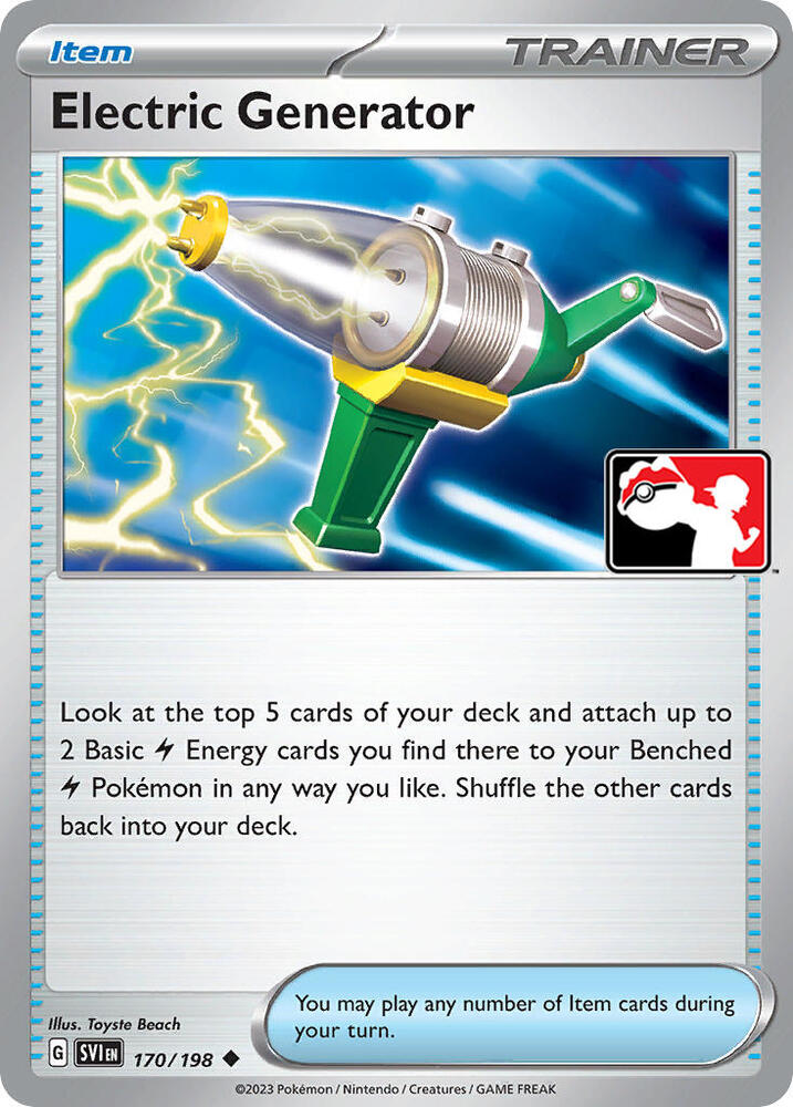 Electric Generator - 170/198 [Prize Pack Series Cards]