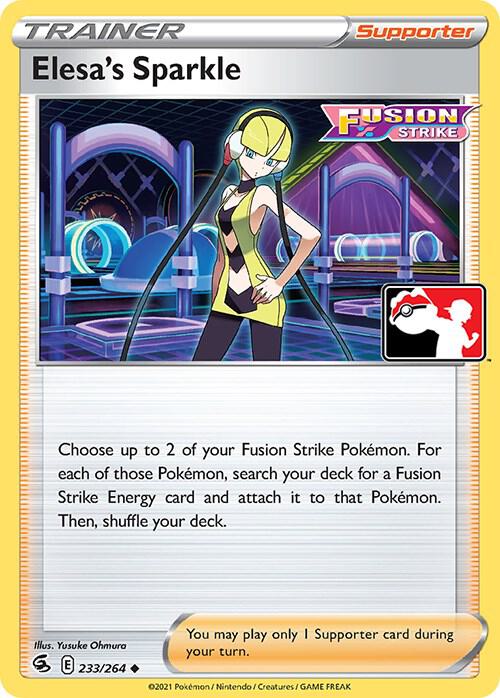 Elesa's Sparkle - 233/264 [Prize Pack Series Cards]