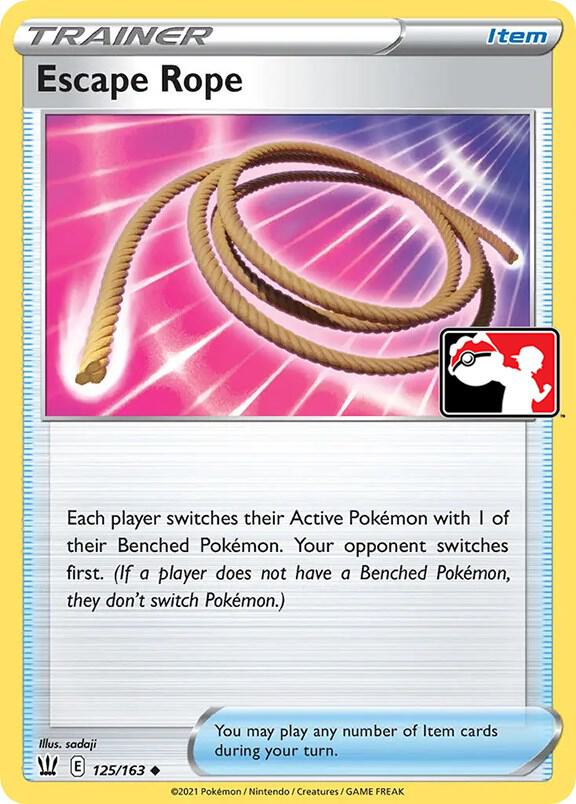 Escape Rope - 125/163 [Prize Pack Series Cards]