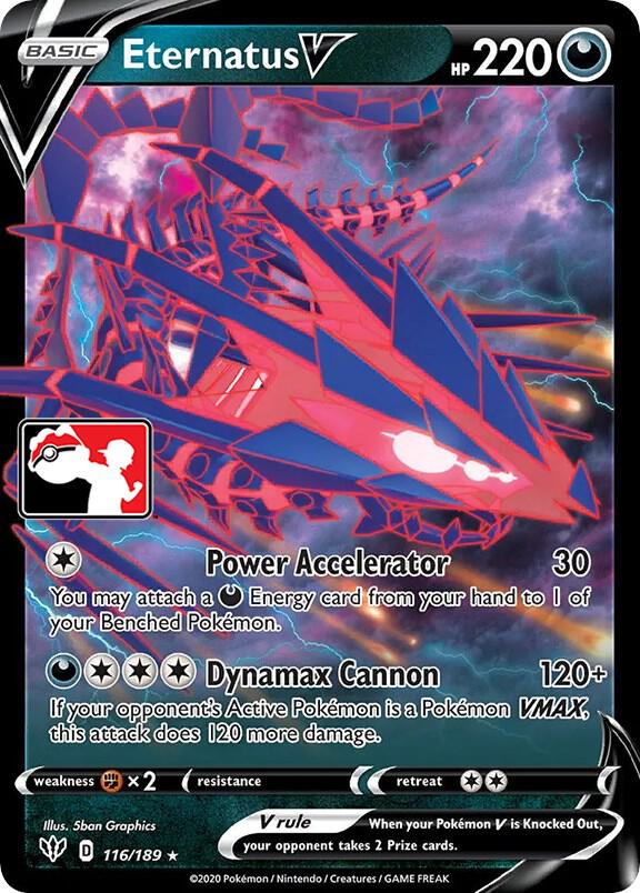 Eternatus V - 116/189 [Prize Pack Series Cards]
