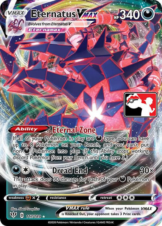 Eternatus VMAX - 117/189 [Prize Pack Series Cards]