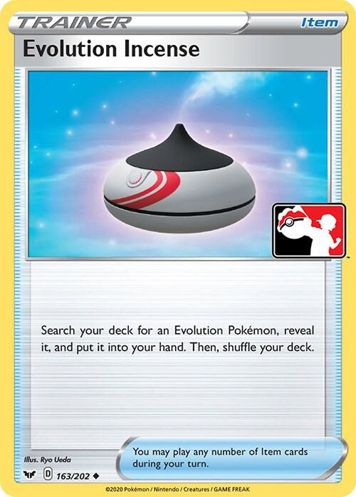 Evolution Incense - 163/202 [Prize Pack Series Cards]