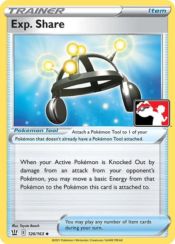 Exp. Share - 126/163 [Prize Pack Series Cards]