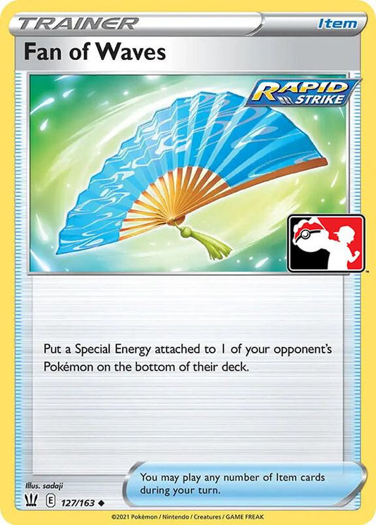 Fan of Waves - 127/163 [Prize Pack Series Cards]