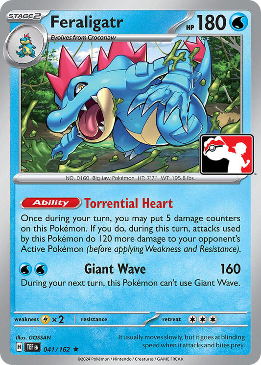 Feraligatr - 041/162 [Prize Pack Series Cards]