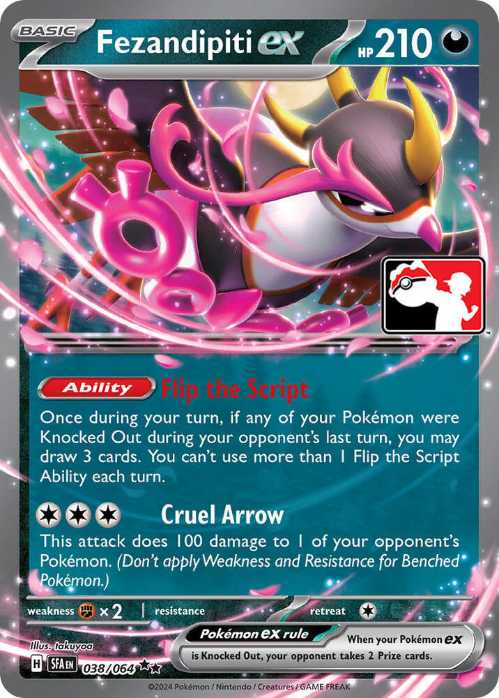 Fezandipiti ex - 038/064 [Prize Pack Series Cards]