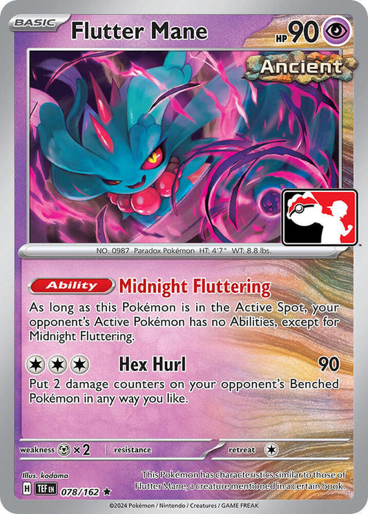 Flutter Mane - 078/162 [Prize Pack Series Cards]