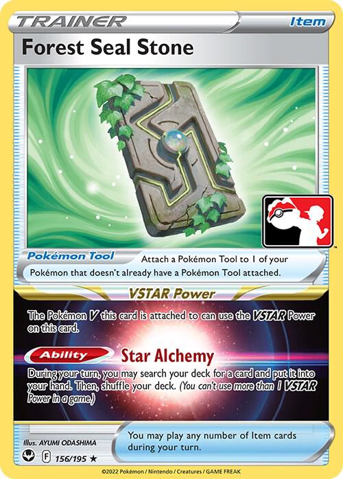 Forest Seal Stone - 156/195 [Prize Pack Series Cards]