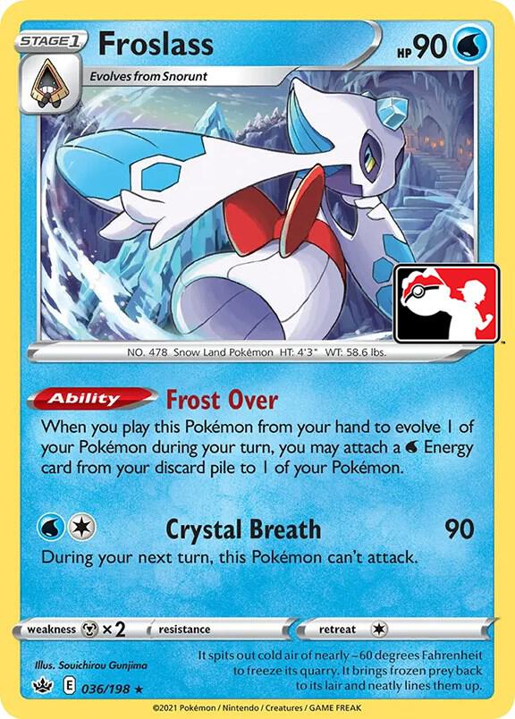 Froslass - 036/198 [Prize Pack Series Cards]