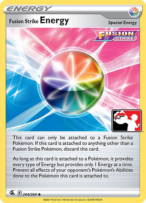Fusion Strike Energy - 244/264 [Prize Pack Series Cards]