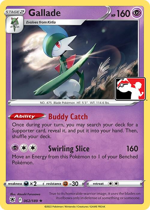 Gallade - 062/189 [Prize Pack Series Cards]