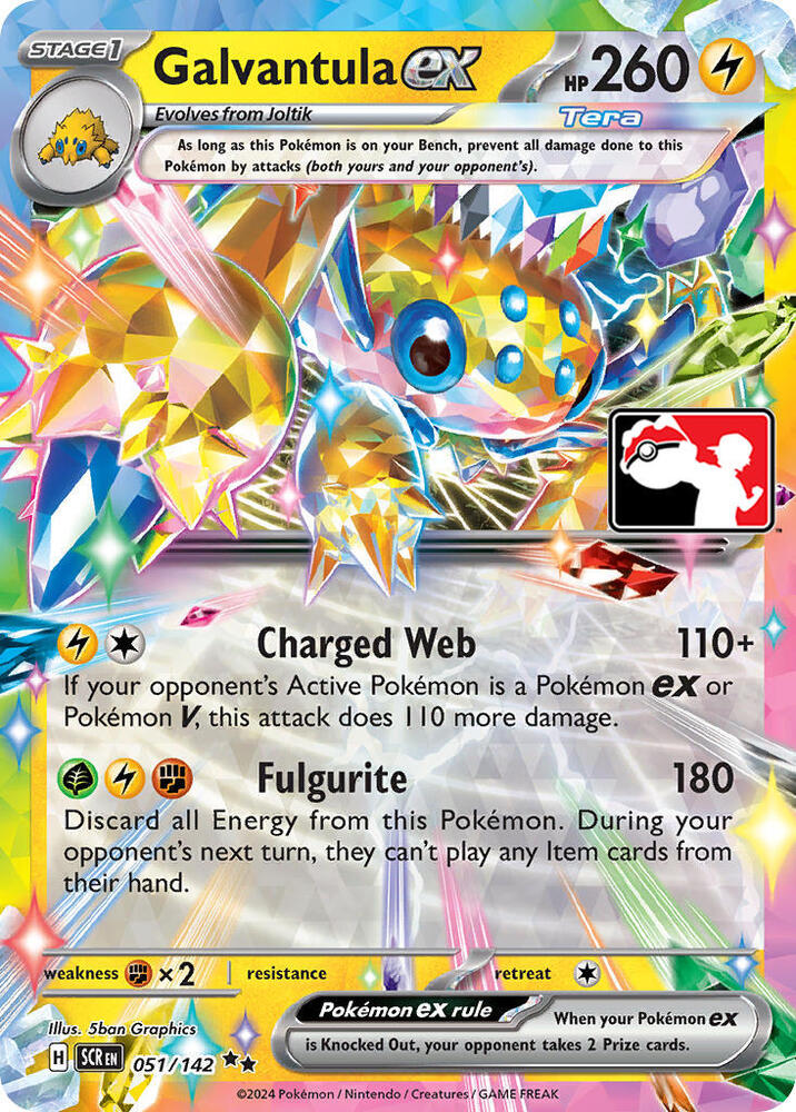 Galvantula ex - 051/142 [Prize Pack Series Cards]