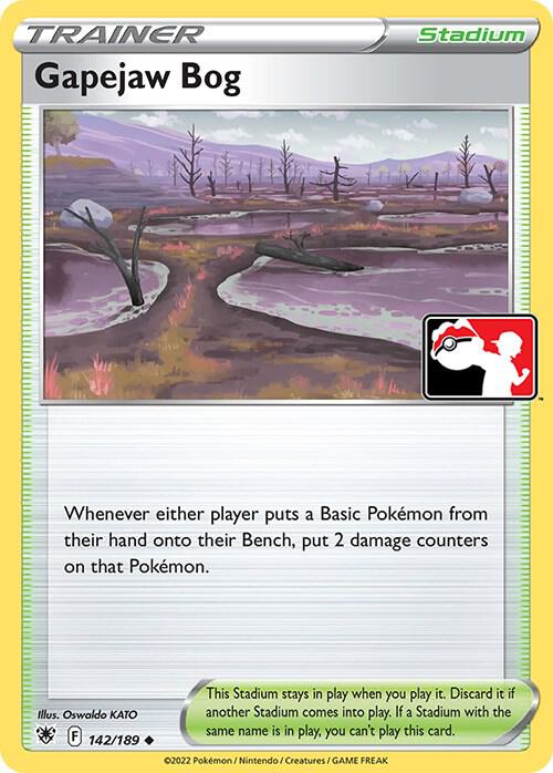 Gapejaw Bog - 142/189 [Prize Pack Series Cards]