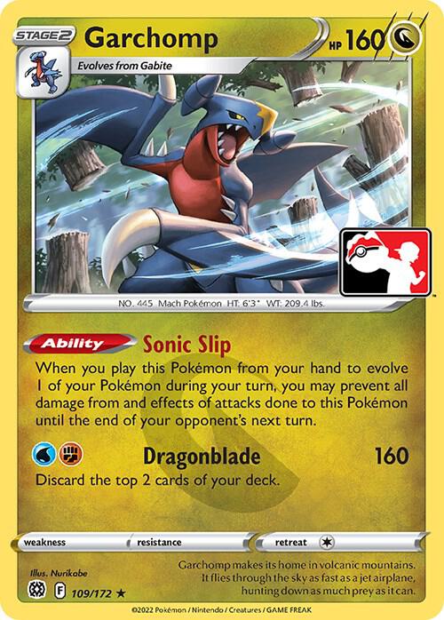 Garchomp - 109/172 [Prize Pack Series Cards]