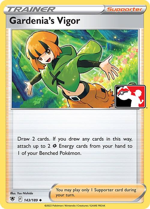 Gardenia's Vigor - 143/189 [Prize Pack Series Cards]