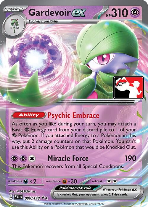 Gardevoir ex - 086/198 [Prize Pack Series Cards]