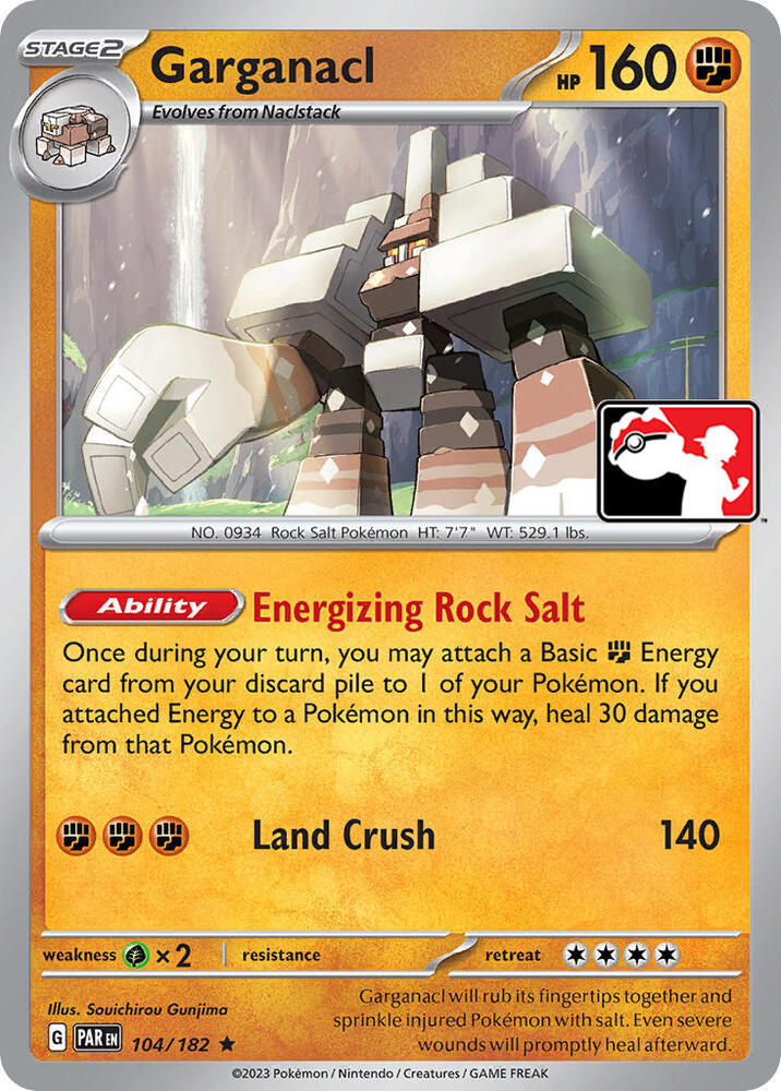 Garganacl - 104/182 [Prize Pack Series Cards]